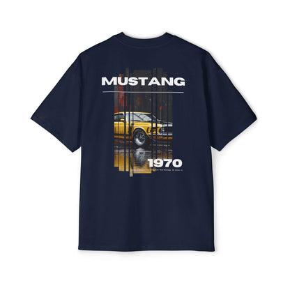 1970 Ford Mustang Boss 302 Oversized T-Shirt - Vintage Muscle Car Apparel - FMB - M006 - Petrosexuals