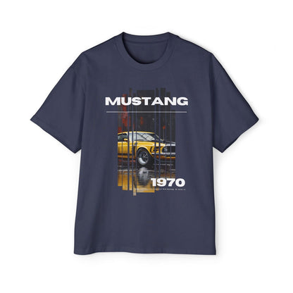 1970 Ford Mustang Boss 302 Oversized T-Shirt - Vintage Muscle Car Apparel - FMB - M006 - Petrosexuals