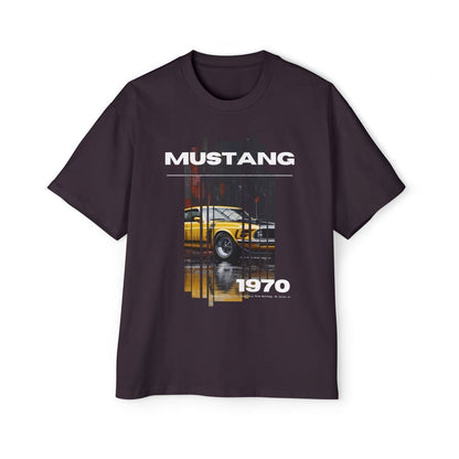 1970 Ford Mustang Boss 302 Oversized T-Shirt - Vintage Muscle Car Apparel - FMB - M006 - Petrosexuals