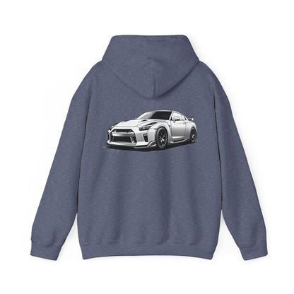 Nissan R35 GTR Hoodie | Heavy Blend Hooded Sweatshirt | NGTR35 - UH006 - Petrosexuals