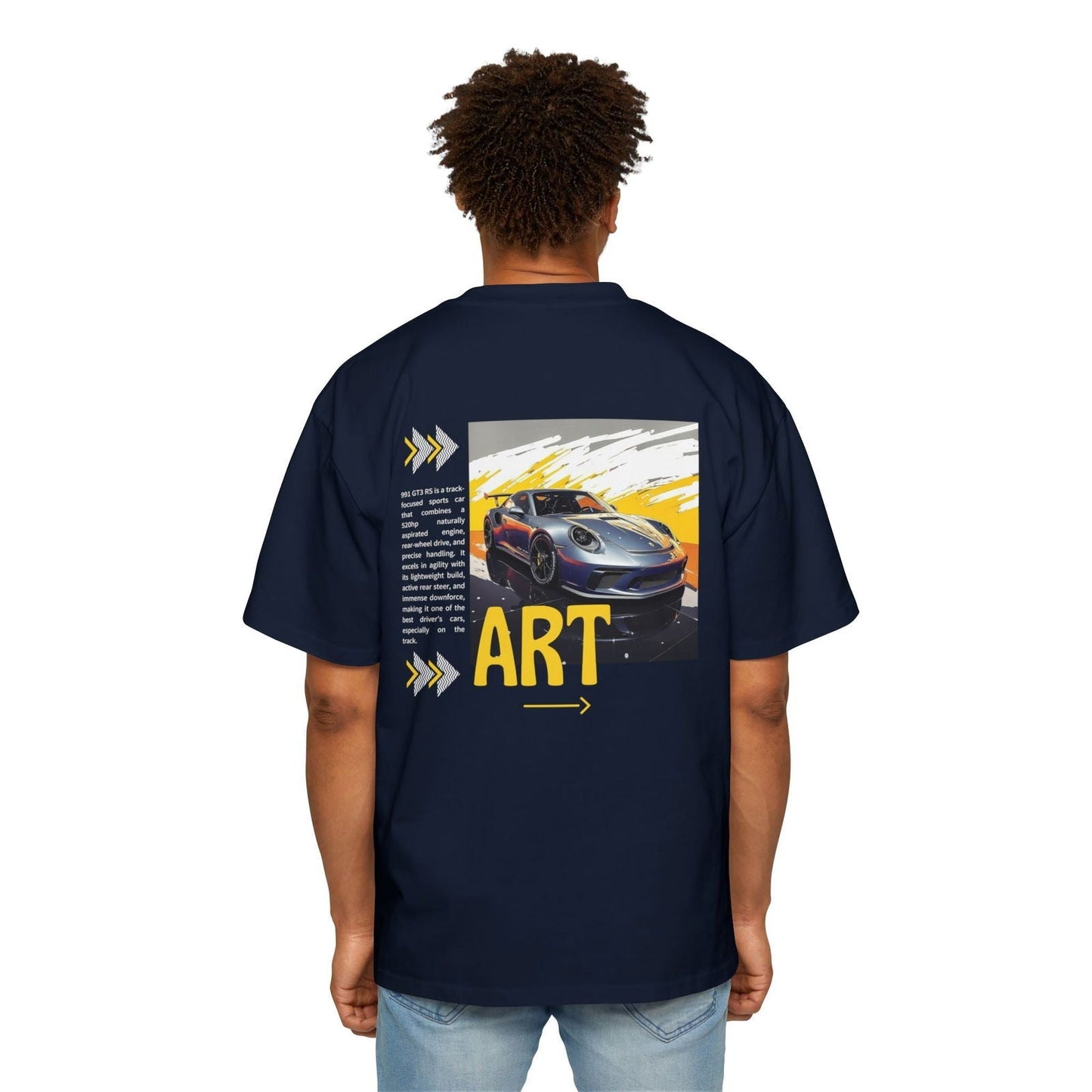Porsche 911 GT3 RS Oversized T-Shirt - P991GT3-OM001 - Petrosexuals -  - 