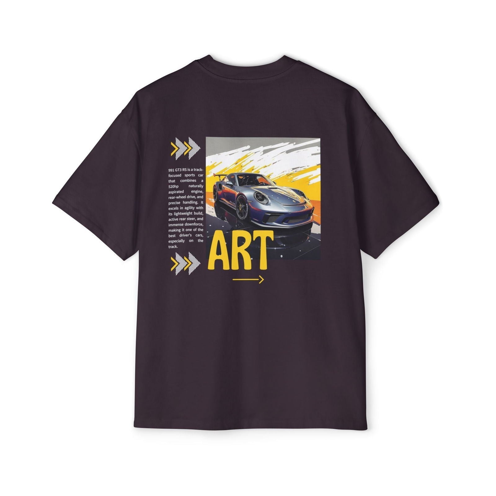 Porsche 911 GT3 RS Oversized T-Shirt - P991GT3-OM001 - Petrosexuals -  - 