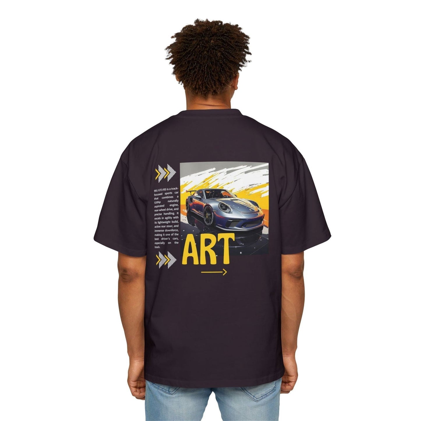 Porsche 911 GT3 RS Oversized T-Shirt - P991GT3-OM001 - Petrosexuals -  - 