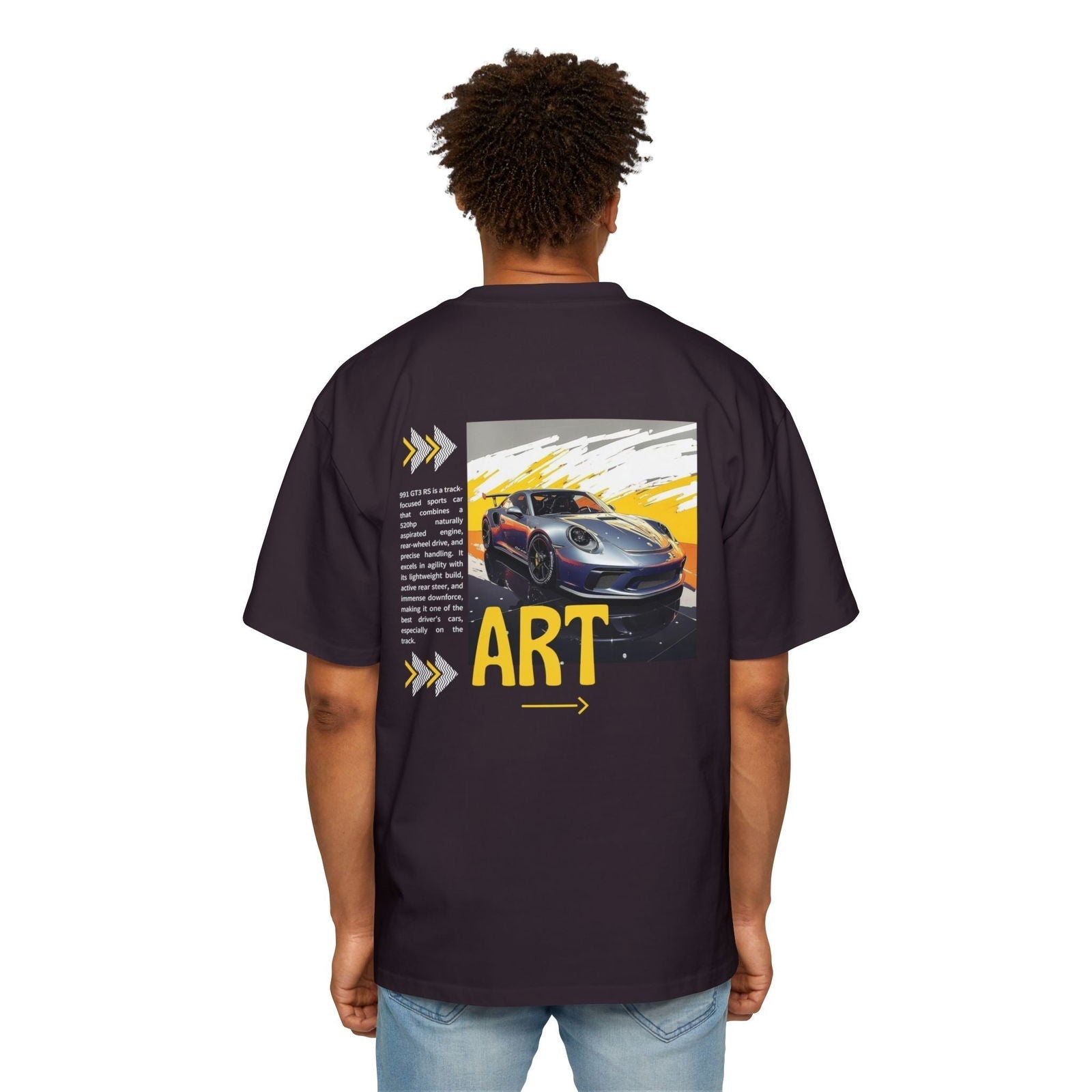 Porsche 911 GT3 RS Oversized T-Shirt - P991GT3-OM001 - Petrosexuals -  - 