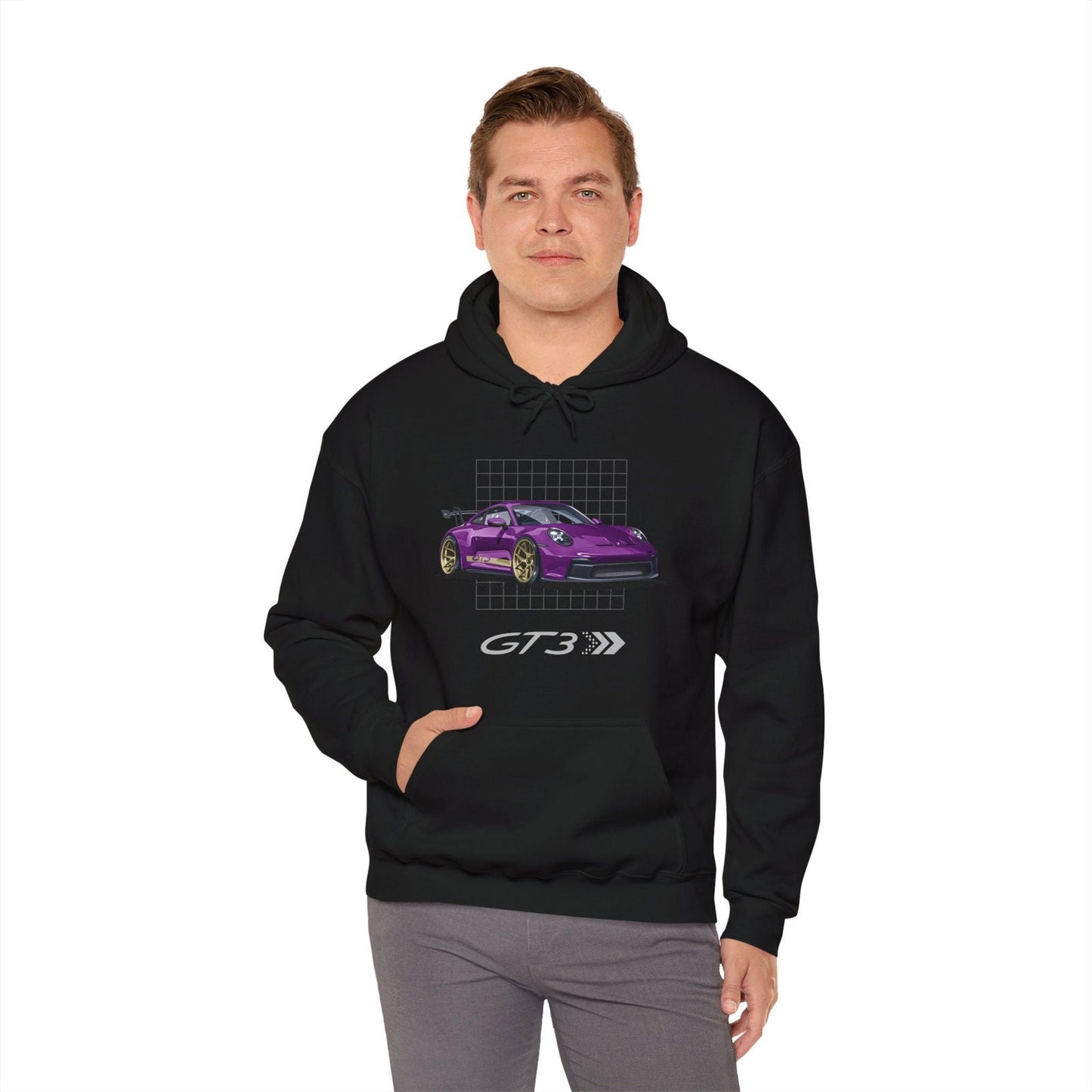 Amethyst Purple 992 Porsche 911 GT3 RS Hoodie - P992GT3 - UH001 - Petrosexuals