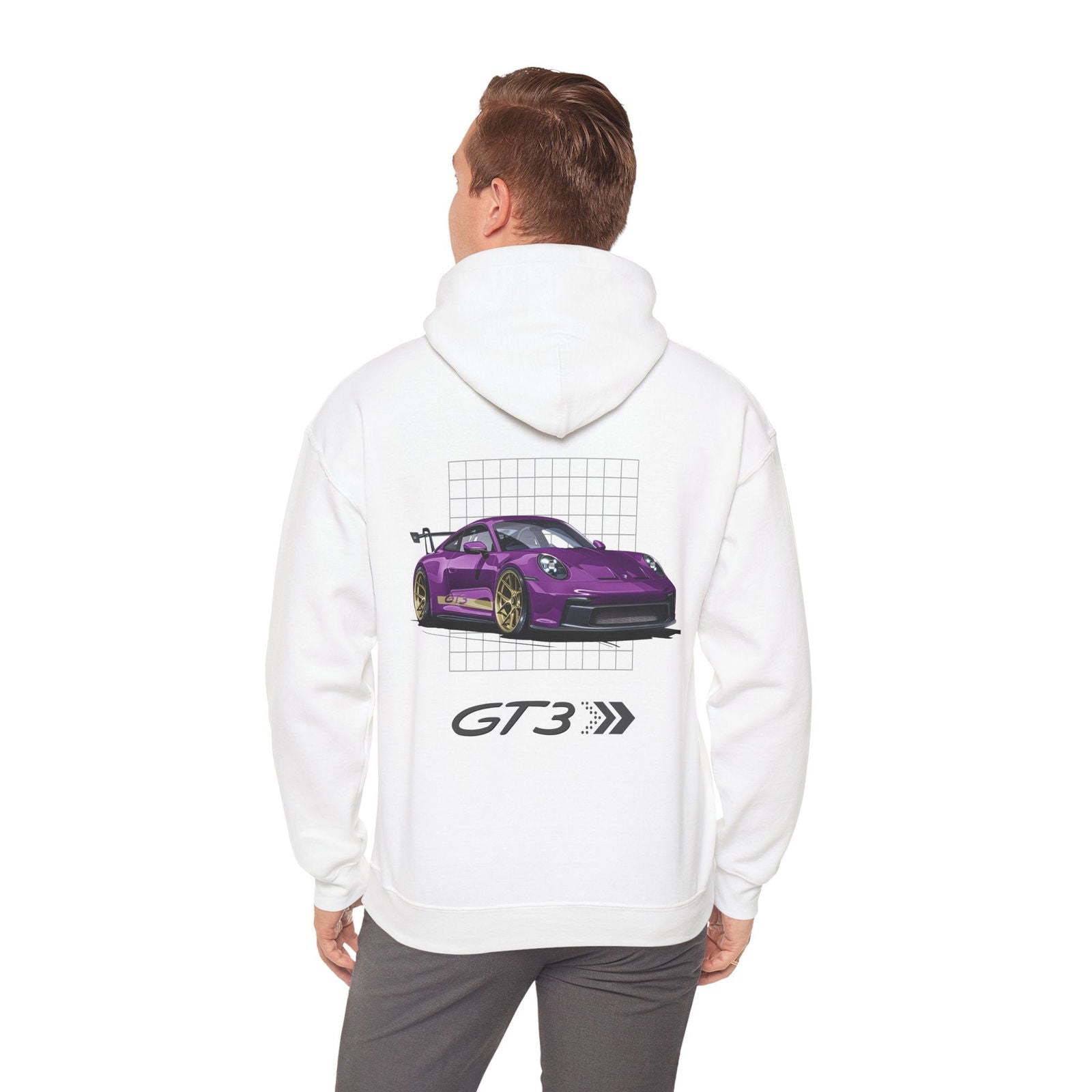 Amethyst Purple 992 Porsche 911 GT3 RS Hoodie - P992GT3 - UH001 - Petrosexuals