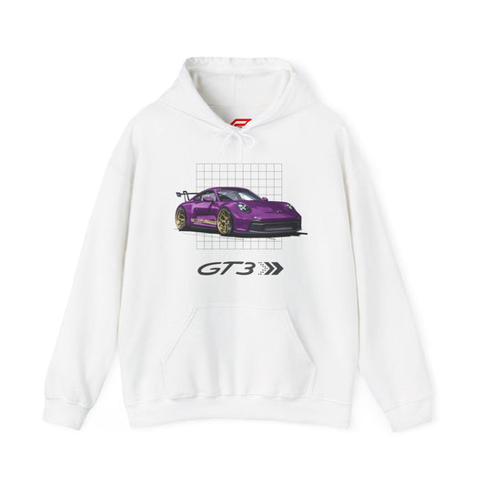 Amethyst Purple 992 Porsche 911 GT3 RS Hoodie - P992GT3 - UH001 - Petrosexuals