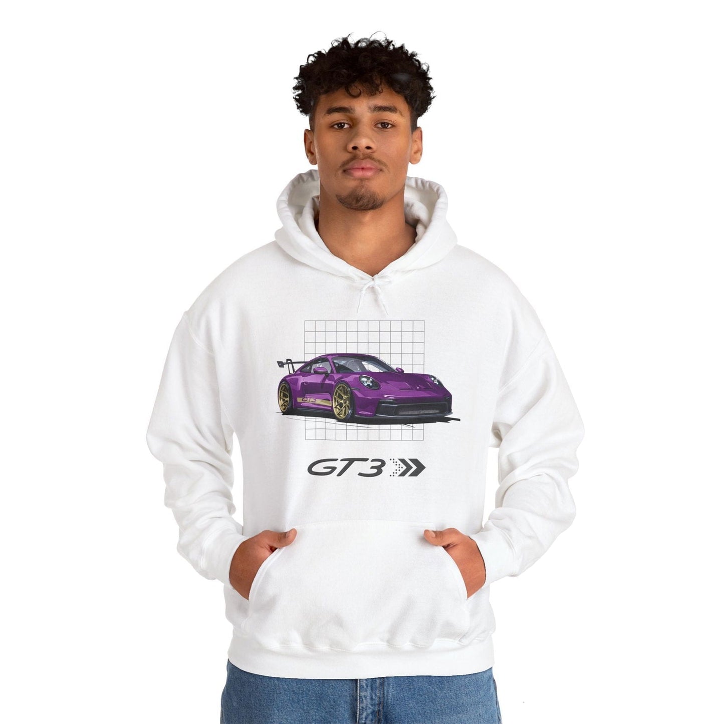 Amethyst Purple 992 Porsche 911 GT3 RS Hoodie - P992GT3 - UH001 - Petrosexuals