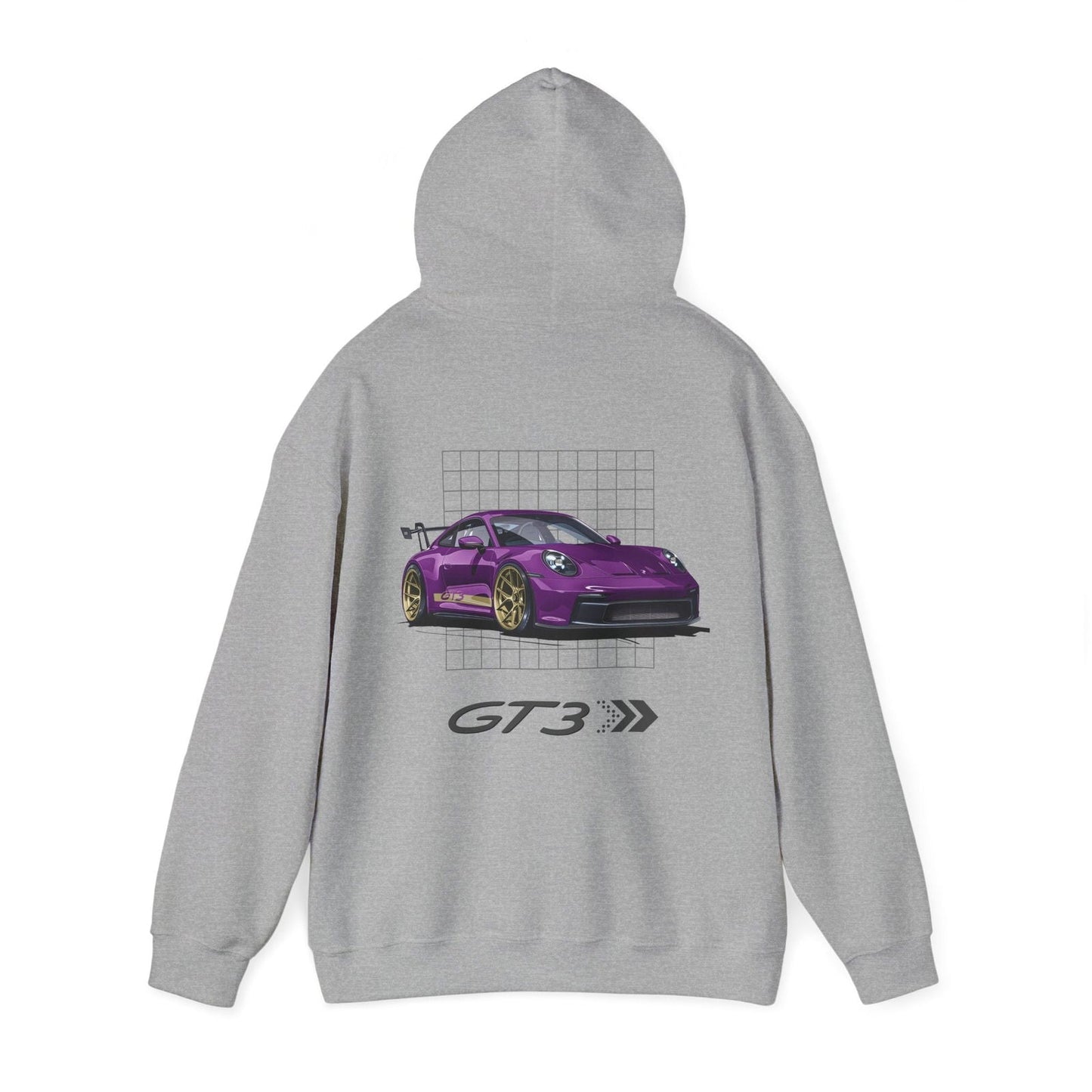 Amethyst Purple 992 Porsche 911 GT3 RS Hoodie - P992GT3 - UH001 - Petrosexuals