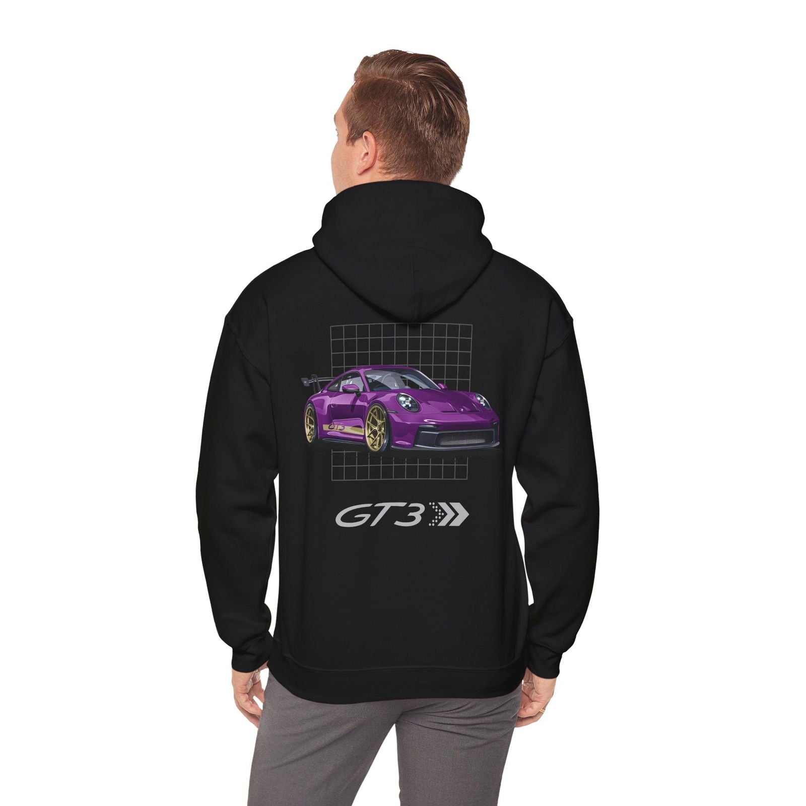 Amethyst Purple 992 Porsche 911 GT3 RS Hoodie - P992GT3 - UH001 - Petrosexuals