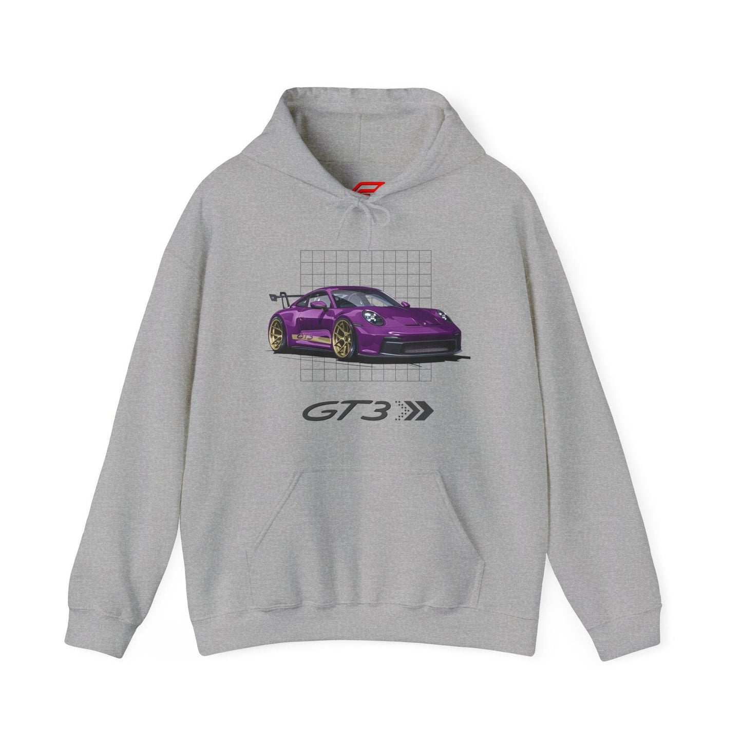 Amethyst Purple 992 Porsche 911 GT3 RS Hoodie - P992GT3 - UH001 - Petrosexuals