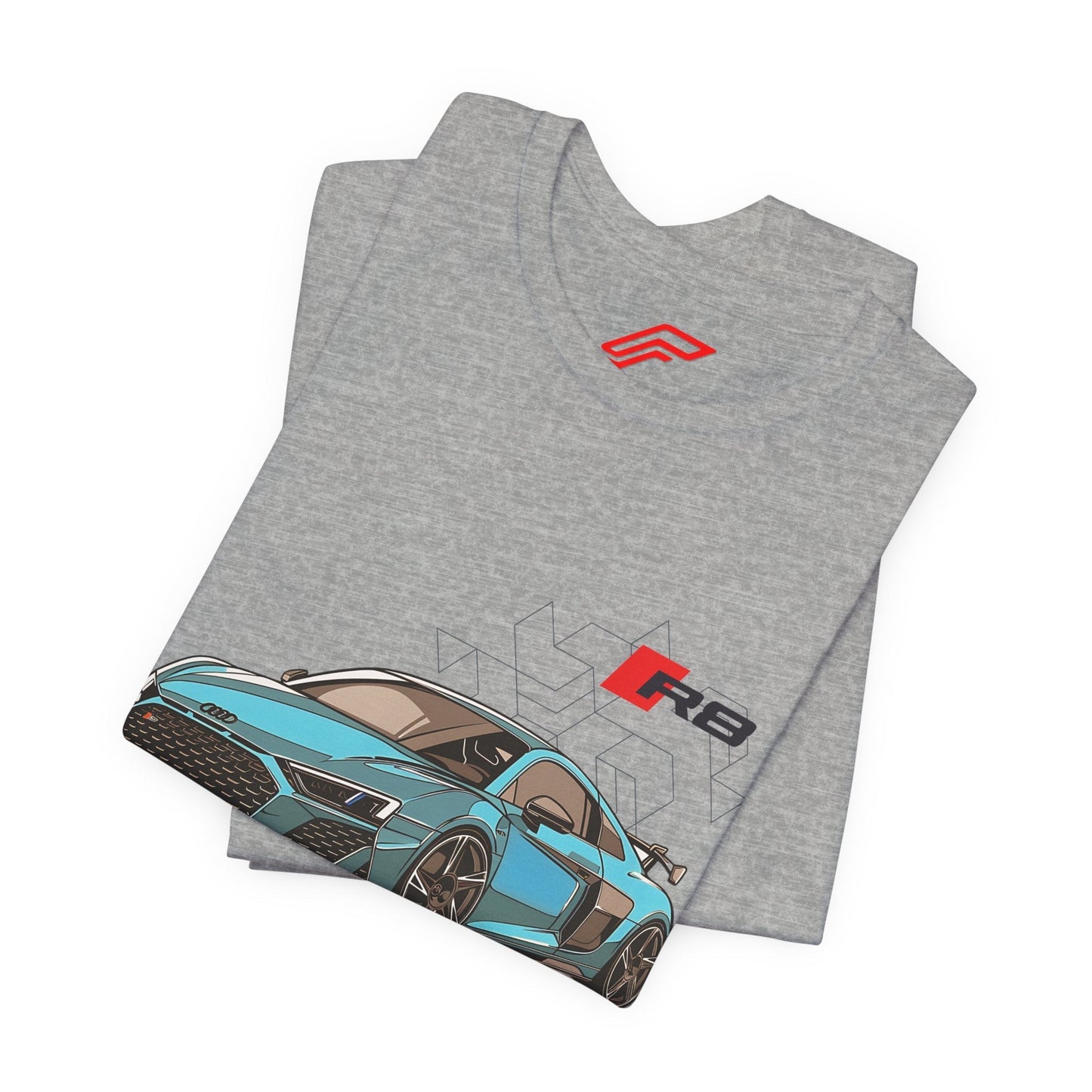 Audi R8 Type 4S T-Shirt - Vector Art Graphics - AR8 - U001 - Petrosexuals