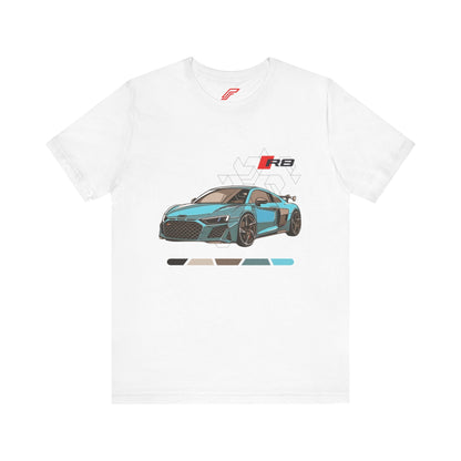 Audi R8 Type 4S T-Shirt - Vector Art Graphics - AR8 - U001 - Petrosexuals