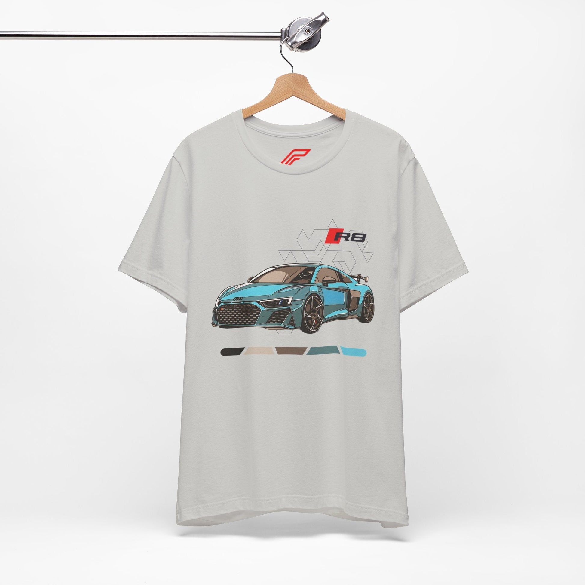 Audi R8 Type 4S T-Shirt - Vector Art Graphics - AR8 - U001 - Petrosexuals
