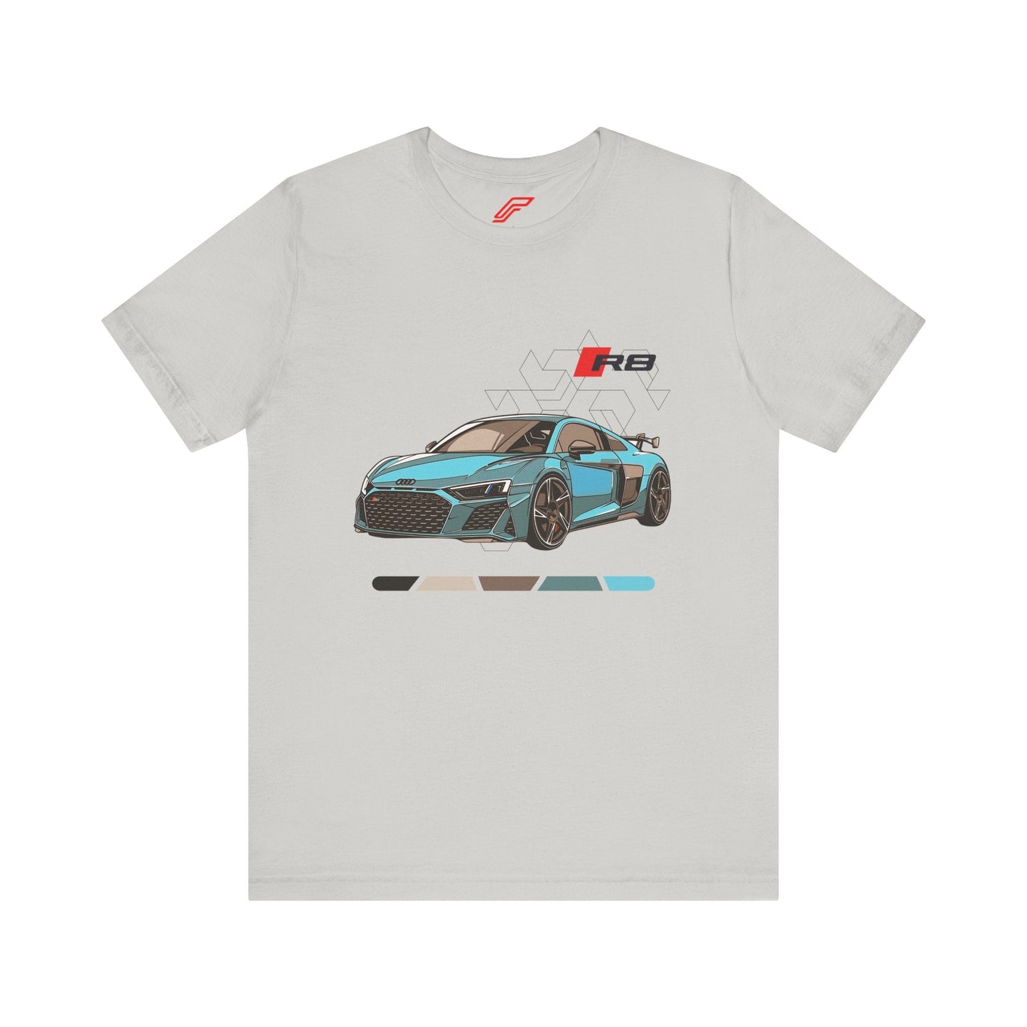 Audi R8 Type 4S T-Shirt - Vector Art Graphics - AR8 - U001 - Petrosexuals