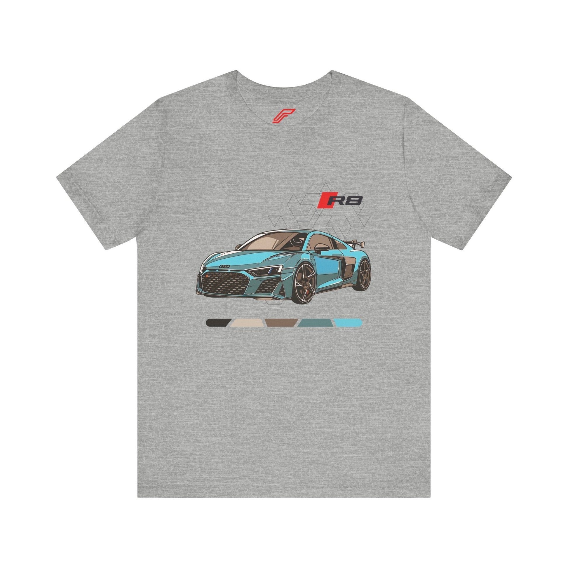 Audi R8 Type 4S T-Shirt - Vector Art Graphics - AR8 - U001 - Petrosexuals