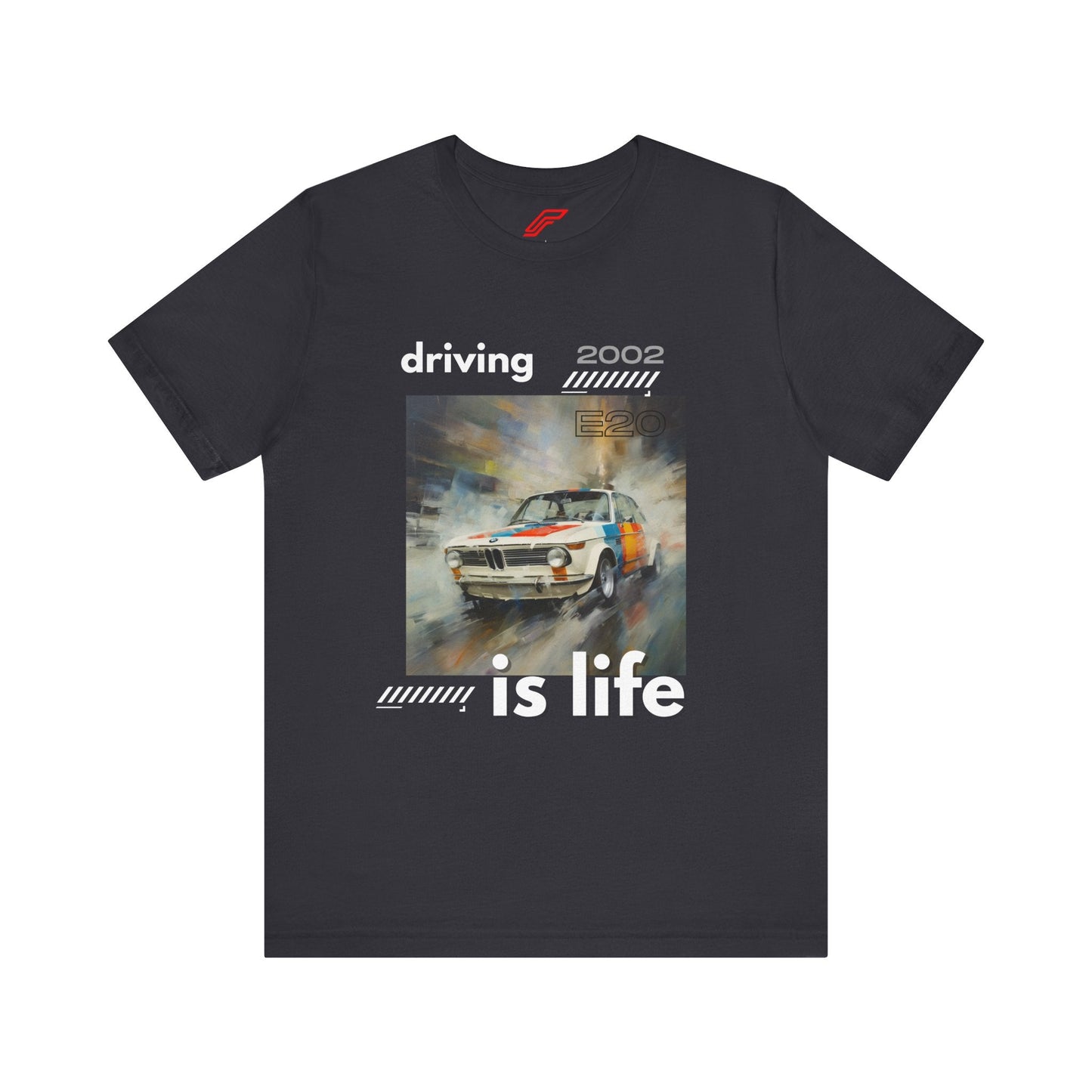 BMW 2002 Racing Car T-Shirt | B2002 - U004 - Petrosexuals