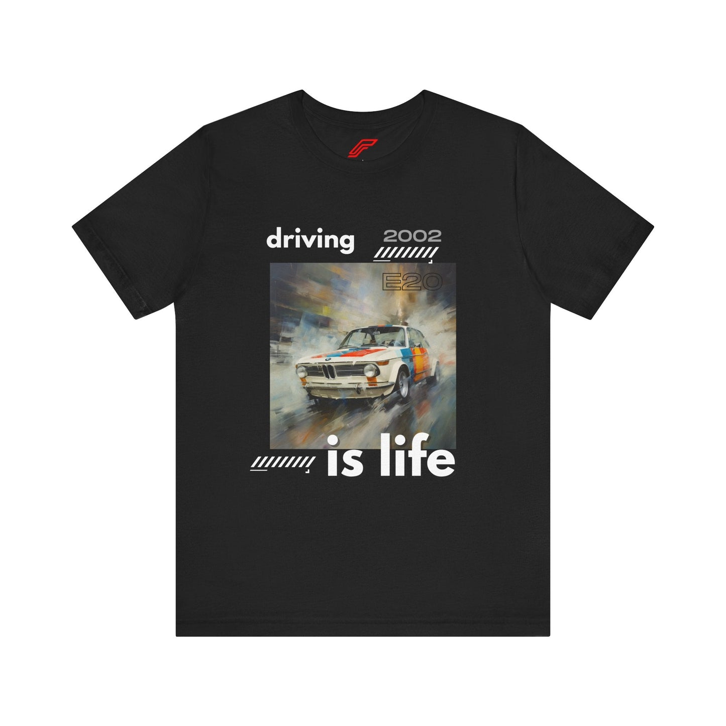 BMW 2002 Racing Car T-Shirt | B2002 - U004 - Petrosexuals