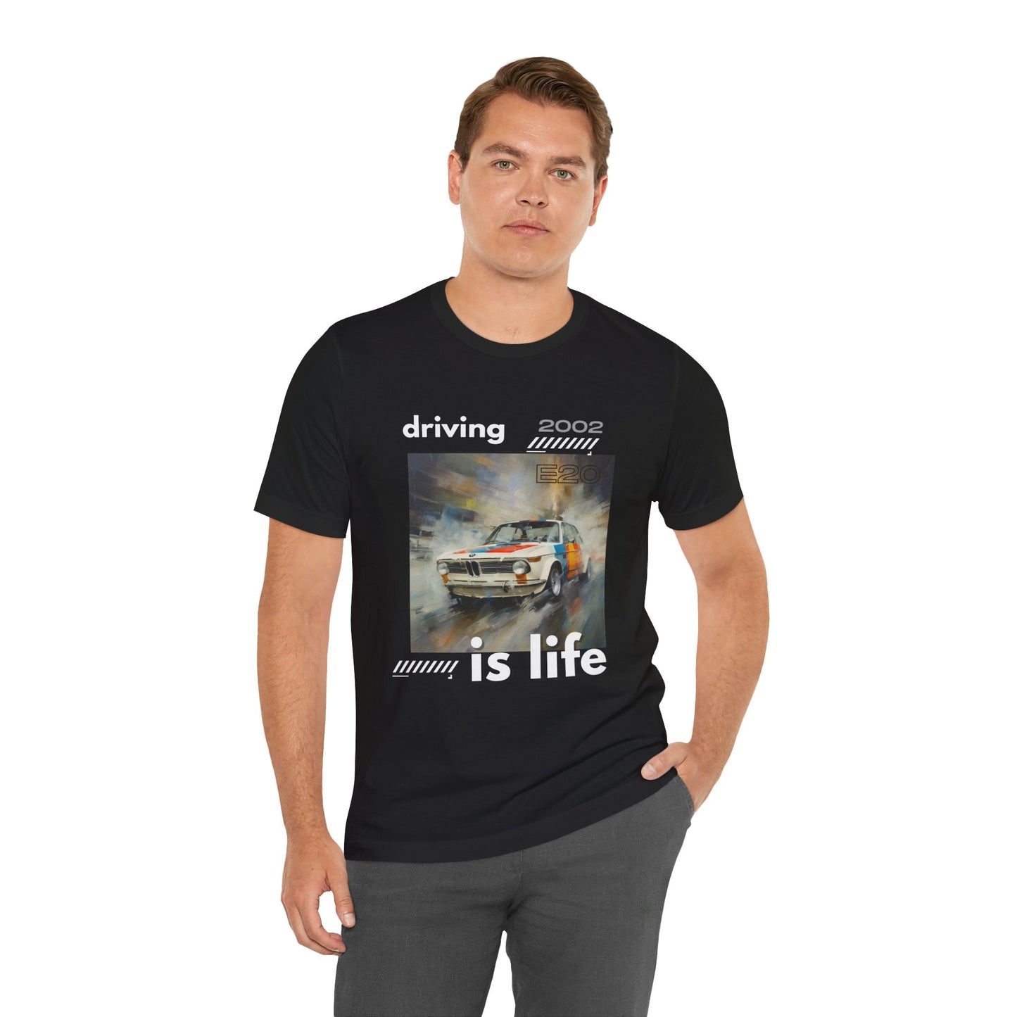 BMW 2002 Racing Car T-Shirt | B2002 - U004 - Petrosexuals