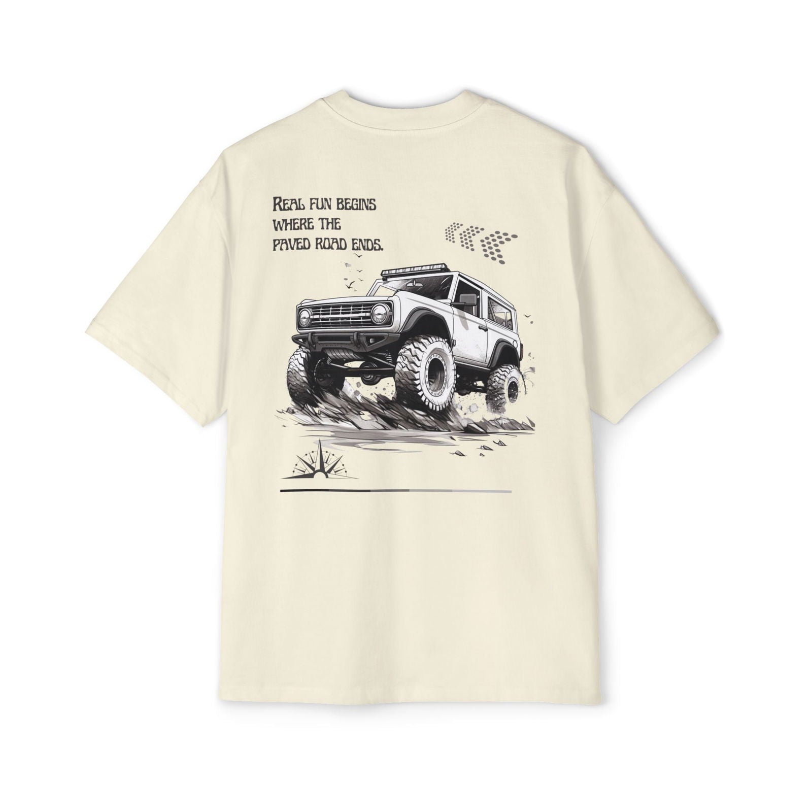 Ford Bronco Oversized T-Shirt | Exclusive Off - Road Adventure Apparel - FB - OM002 - Petrosexuals