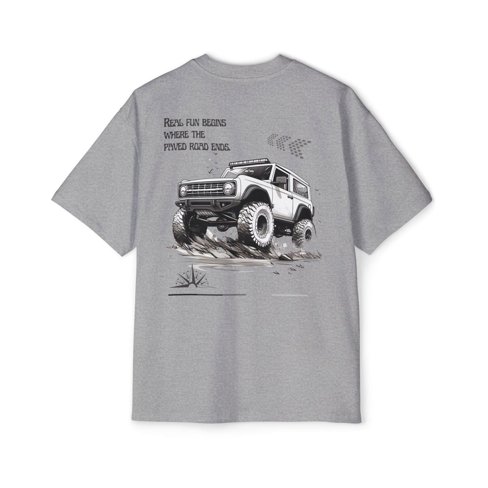 Ford Bronco Oversized T-Shirt | Exclusive Off - Road Adventure Apparel - FB - OM002 - Petrosexuals