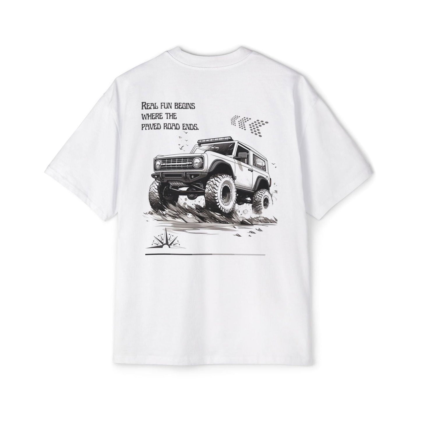 Ford Bronco Oversized T-Shirt | Exclusive Off - Road Adventure Apparel - FB - OM002 - Petrosexuals