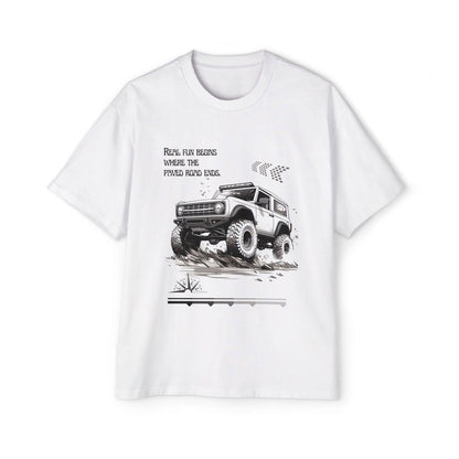 Ford Bronco Oversized T-Shirt | Exclusive Off - Road Adventure Apparel - FB - OM002 - Petrosexuals