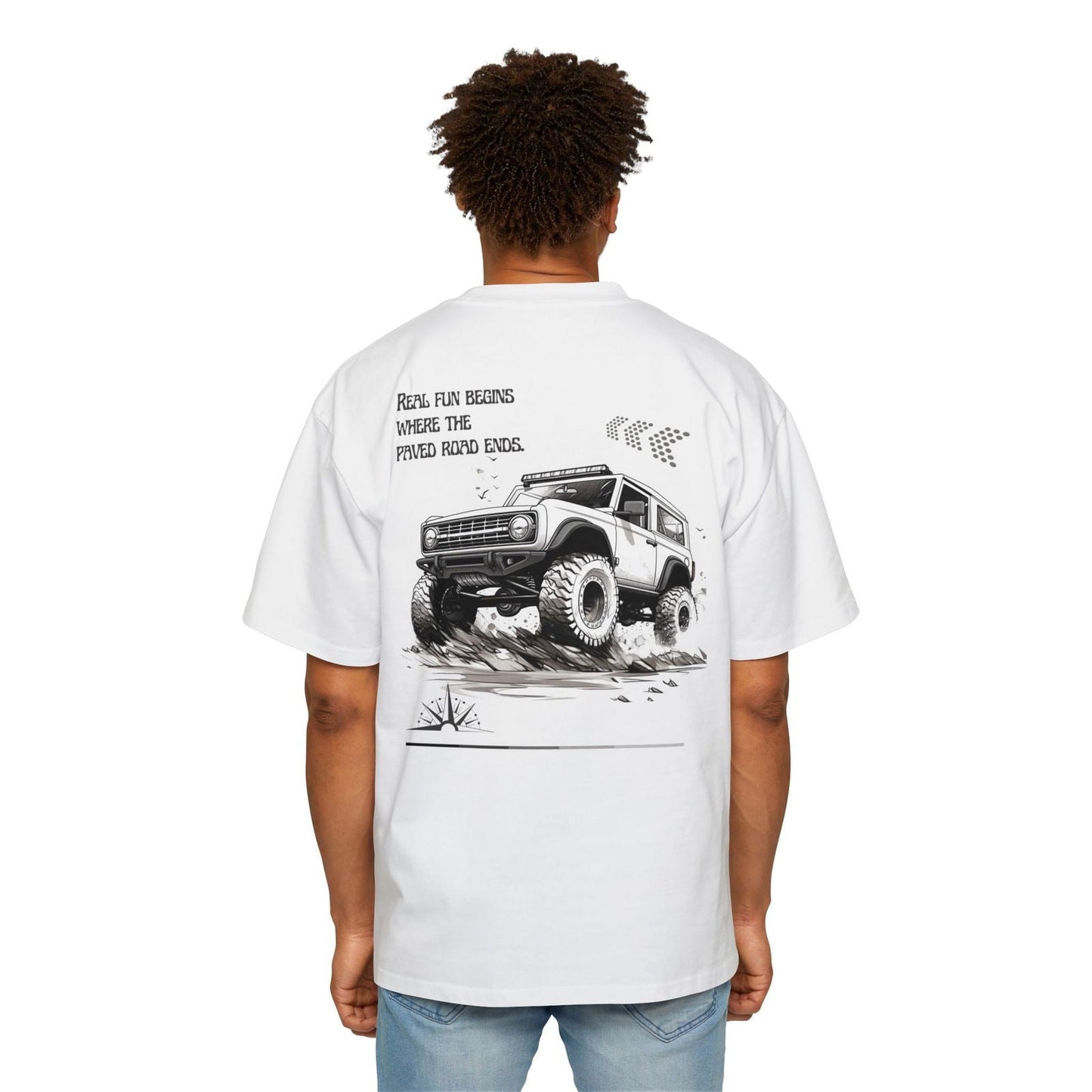 Ford Bronco Oversized T-Shirt | Exclusive Off - Road Adventure Apparel - FB - OM002 - Petrosexuals