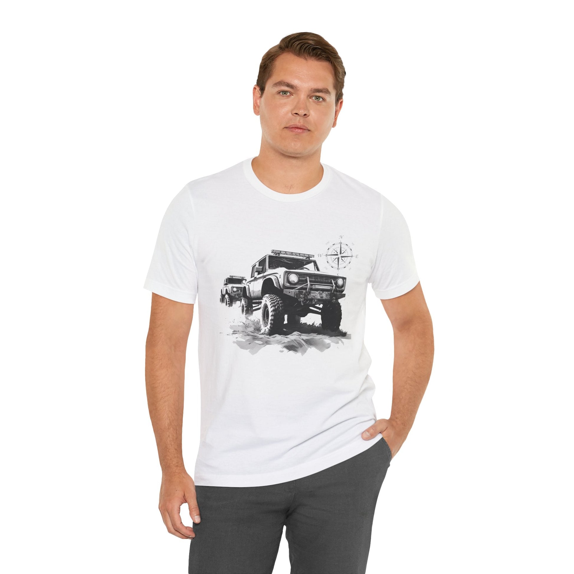 Ford Bronco Print T-Shirt - Unisex Bronco Jersey | FB - U013 - Petrosexuals