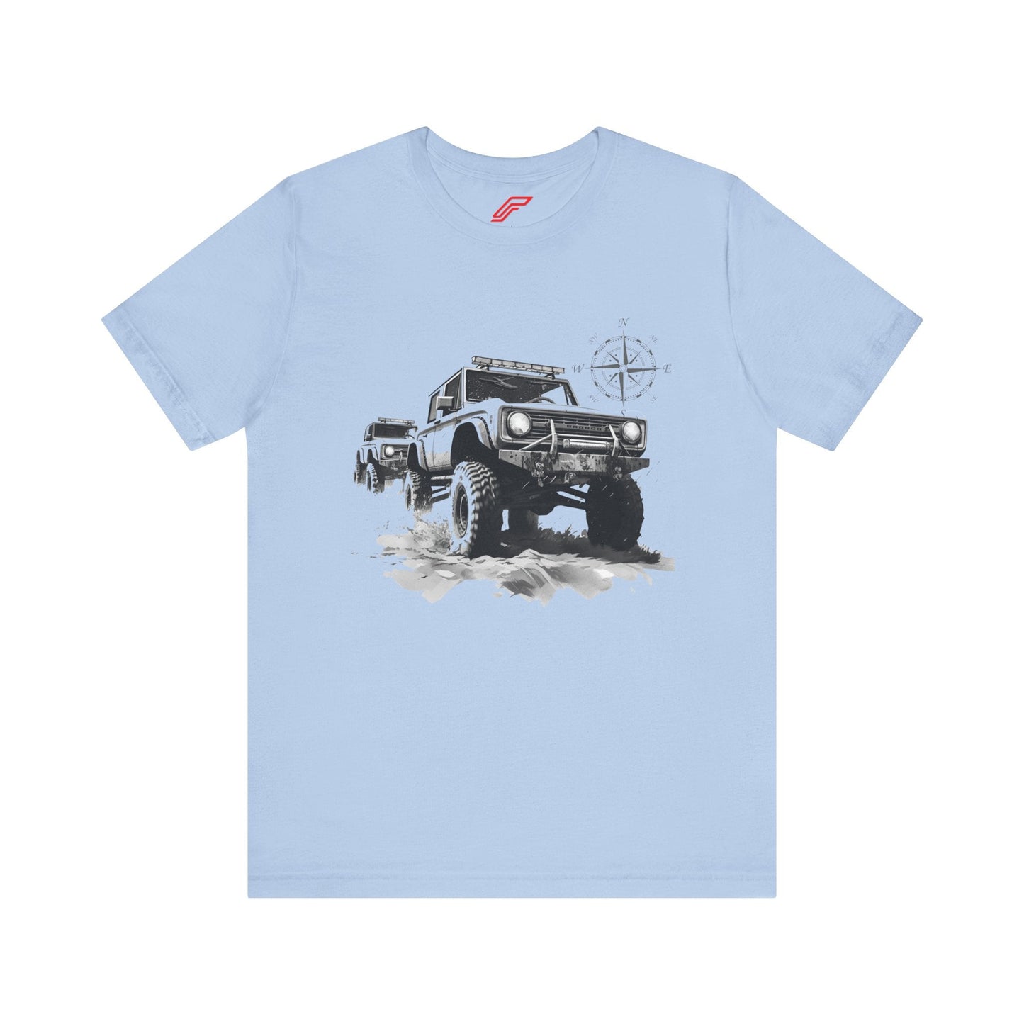 Ford Bronco Print T-Shirt - Unisex Bronco Jersey | FB - U013 - Petrosexuals