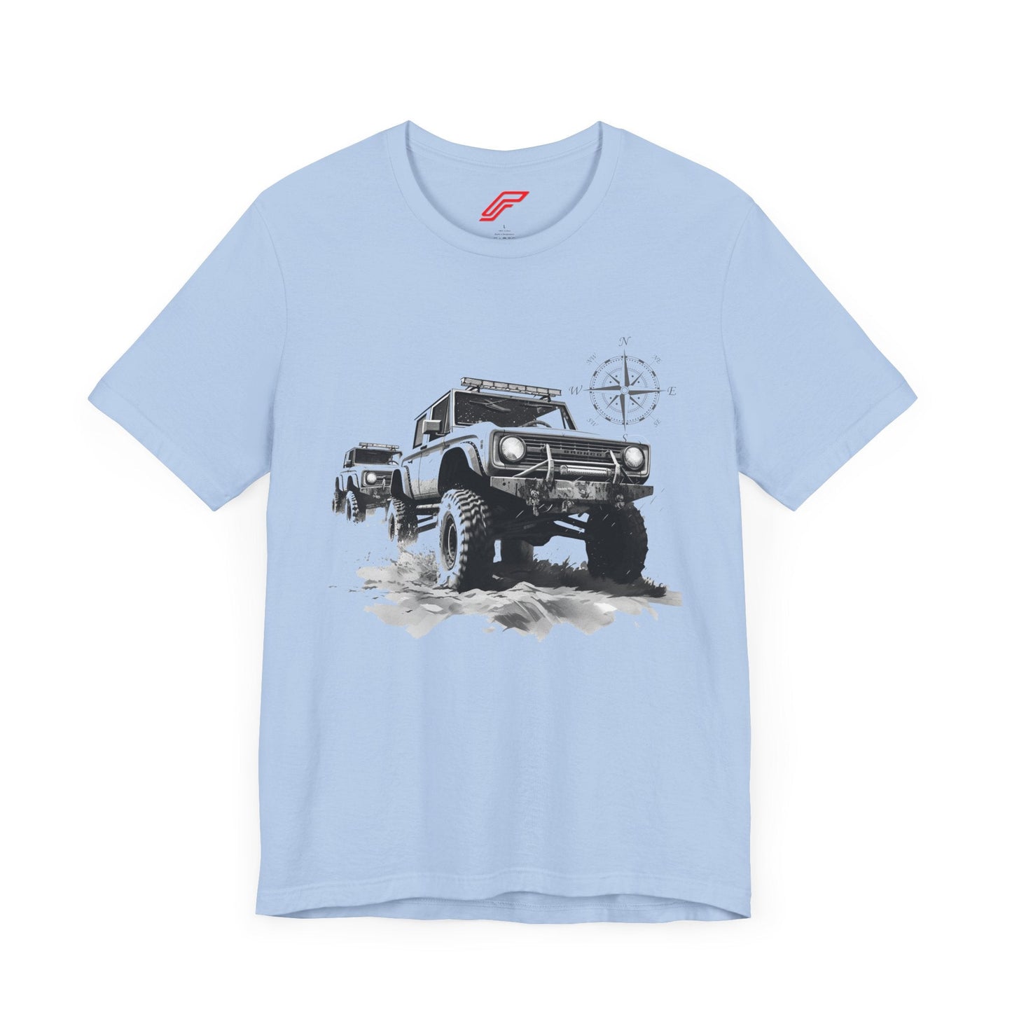 Ford Bronco Print T-Shirt - Unisex Bronco Jersey | FB - U013 - Petrosexuals