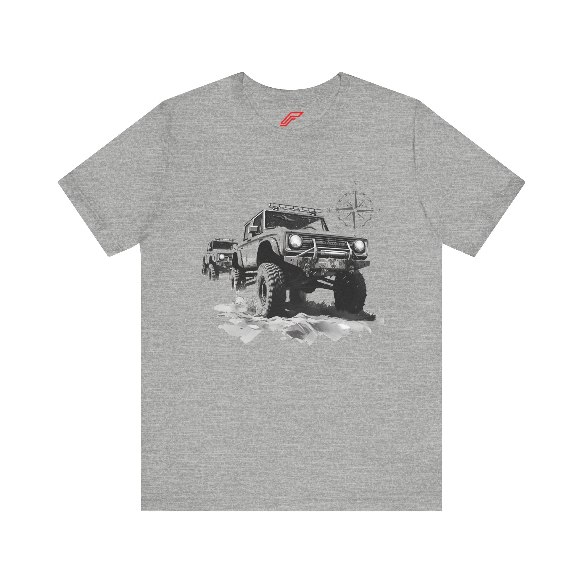 Ford Bronco Print T-Shirt - Unisex Bronco Jersey | FB - U013 - Petrosexuals