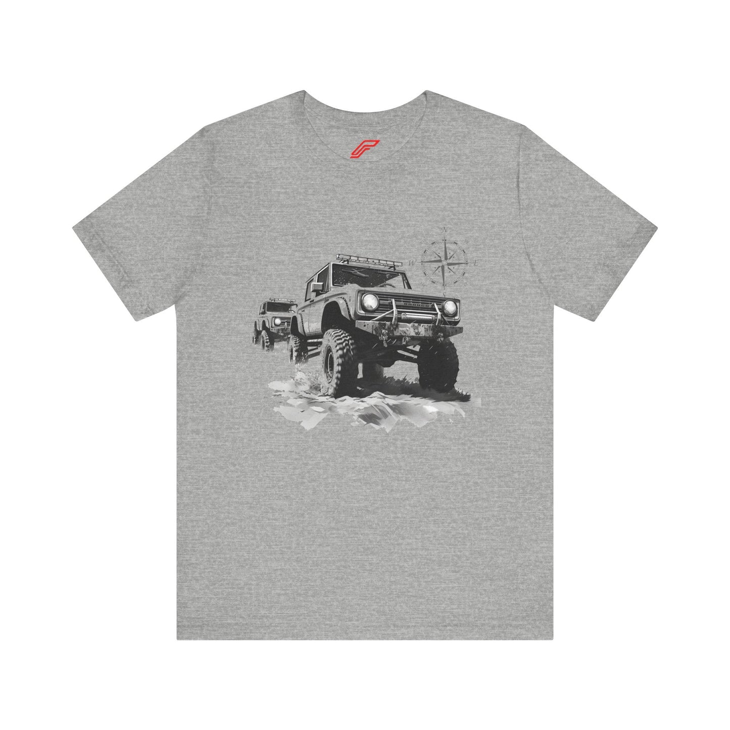 Ford Bronco Print T-Shirt - Unisex Bronco Jersey | FB - U013 - Petrosexuals