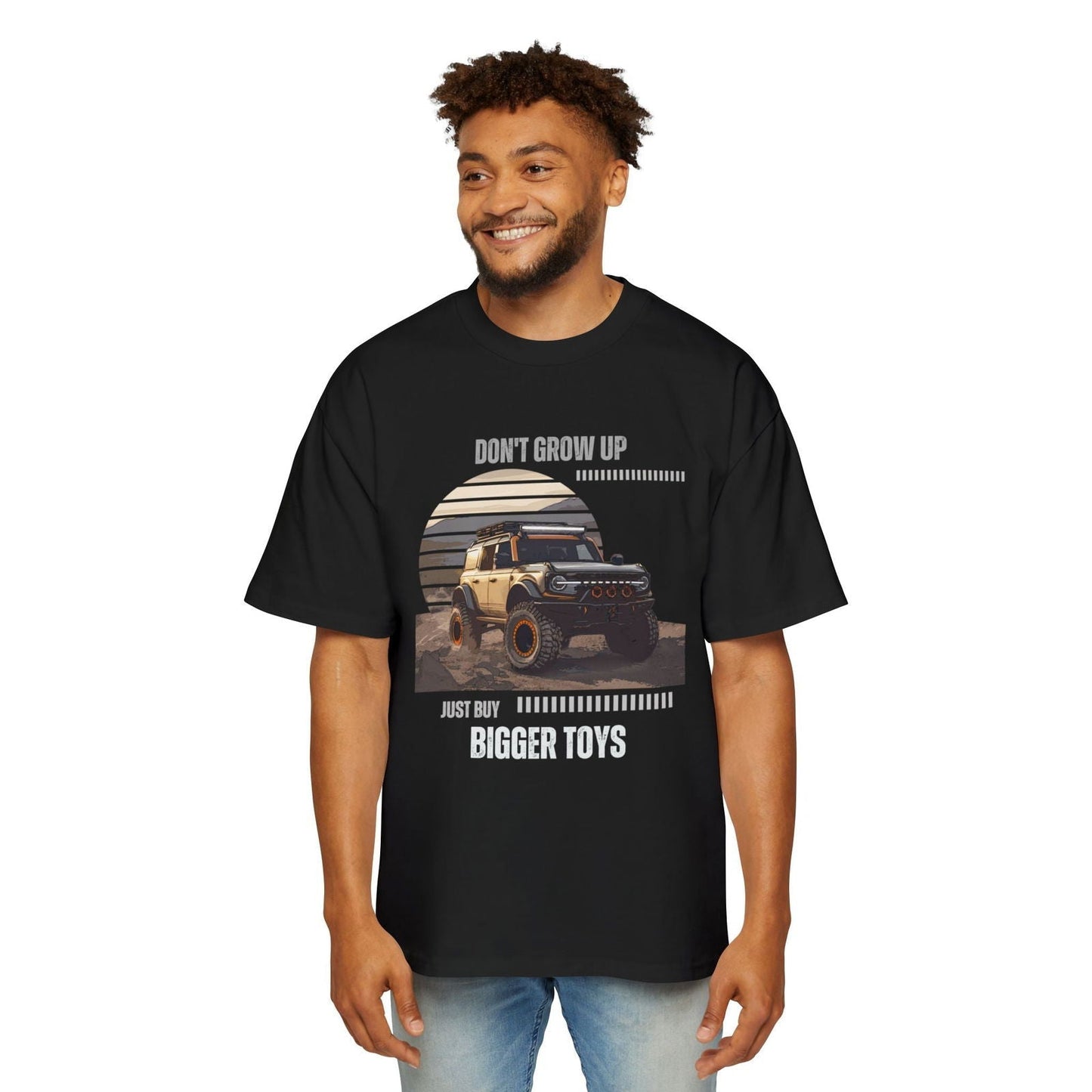 New Ford Bronco Oversized T-Shirt - Off - road Apparel for Enthusiasts - FB - OM003 - Petrosexuals