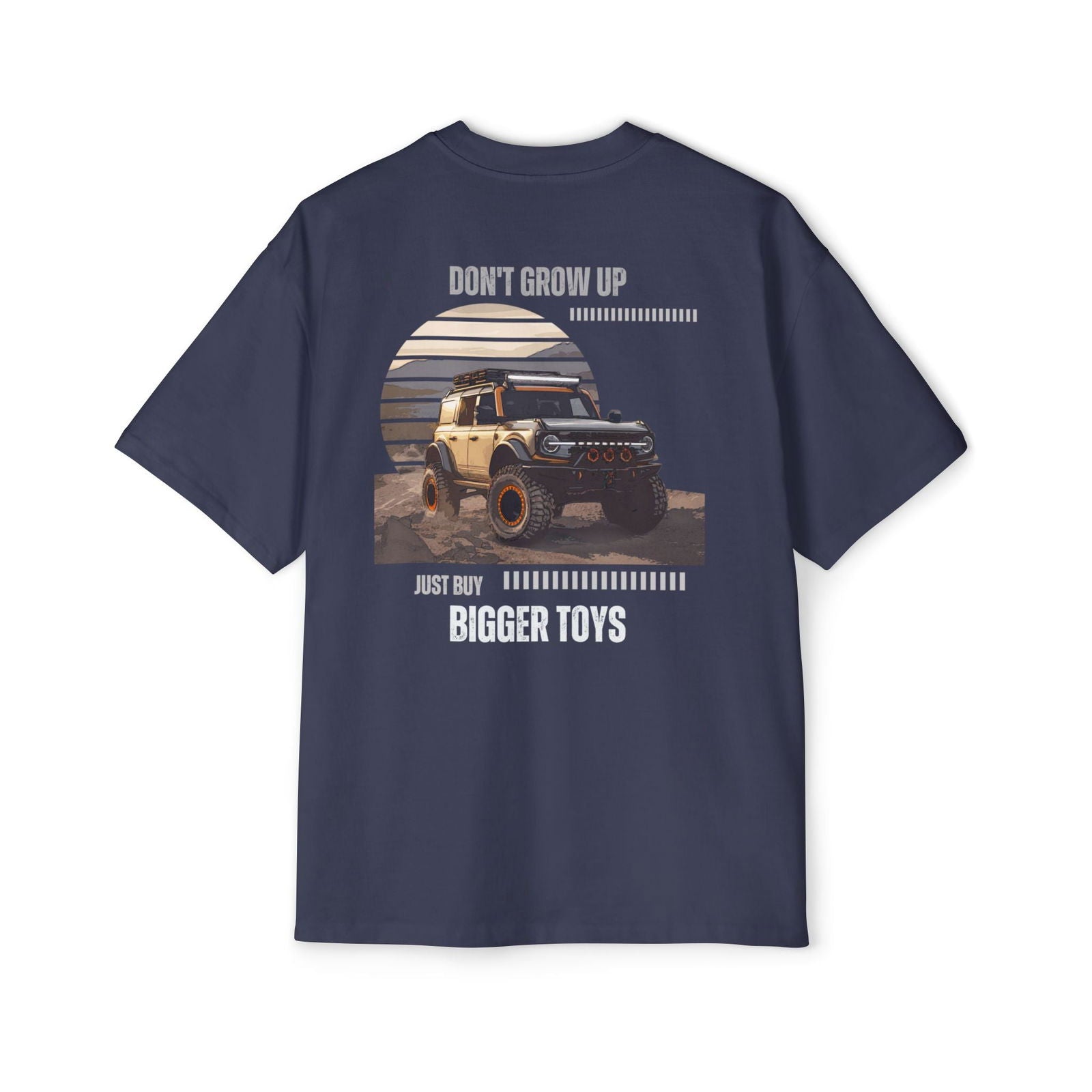 New Ford Bronco Oversized T-Shirt - Off - road Apparel for Enthusiasts - FB - OM003 - Petrosexuals