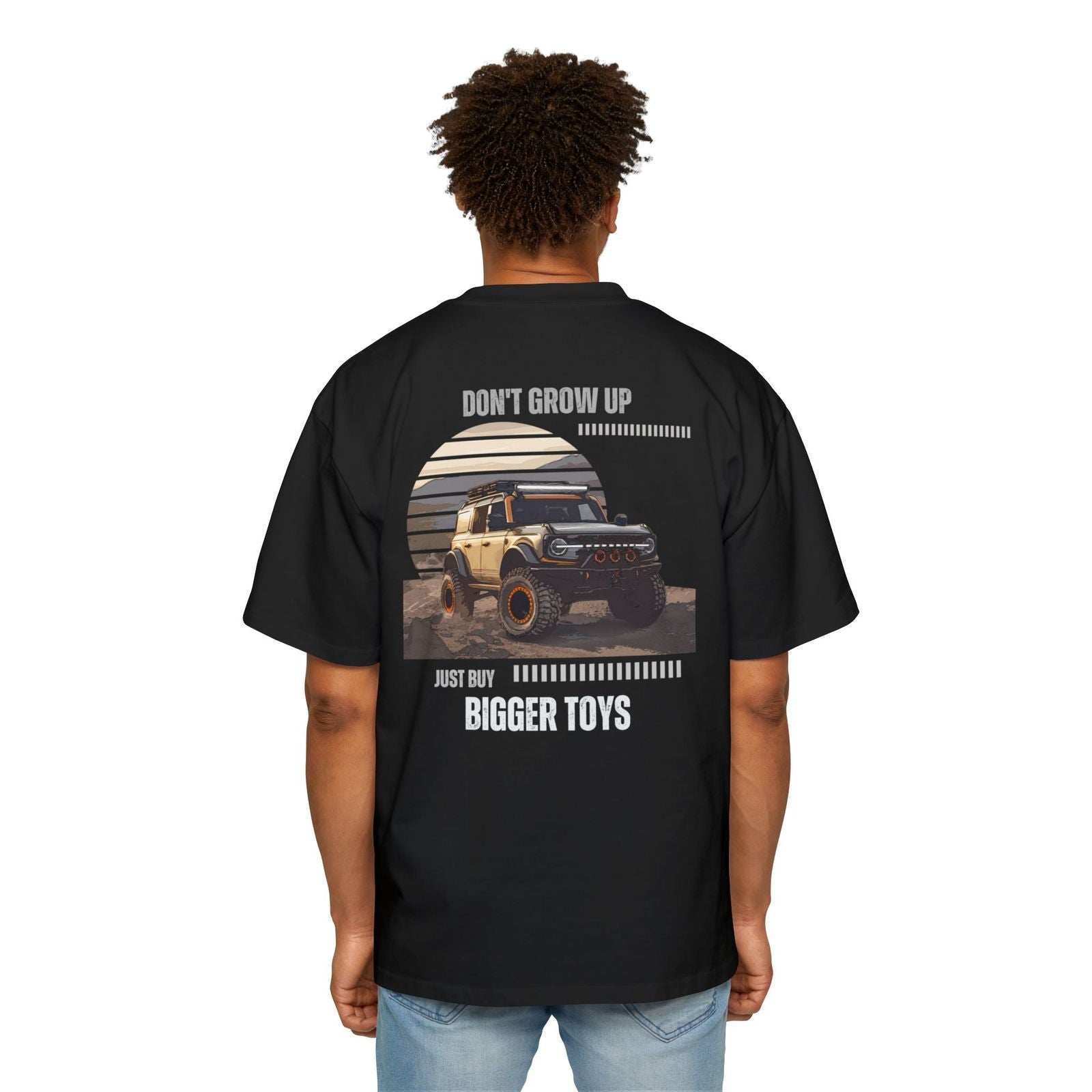 New Ford Bronco Oversized T-Shirt - Off - road Apparel for Enthusiasts - FB - OM003 - Petrosexuals