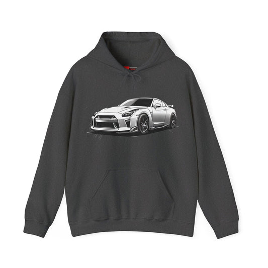 Nissan R35 GTR Hoodie | Heavy Blend Hooded Sweatshirt | NGTR35 - UH006 - Petrosexuals