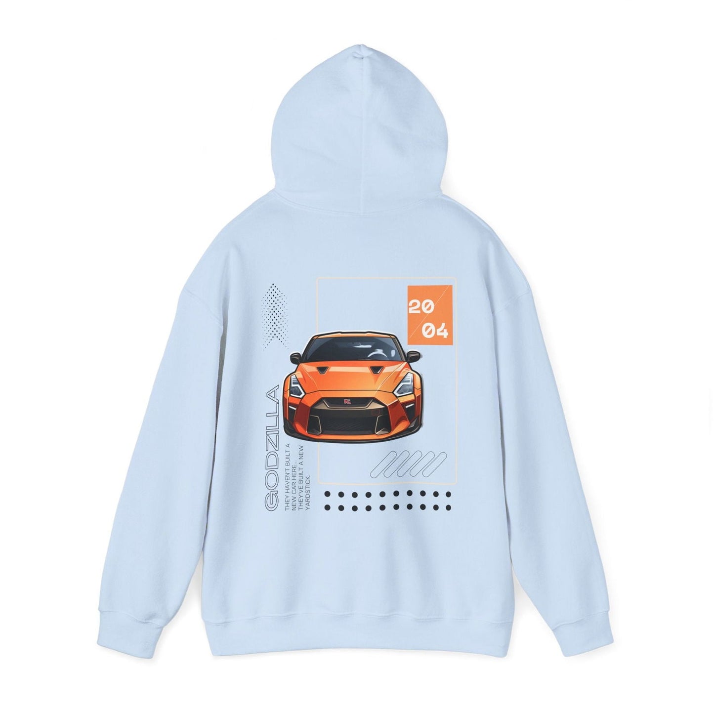 Orange Nissan R35 GTR Hoodie | NGTR35 - UH002 - Petrosexuals