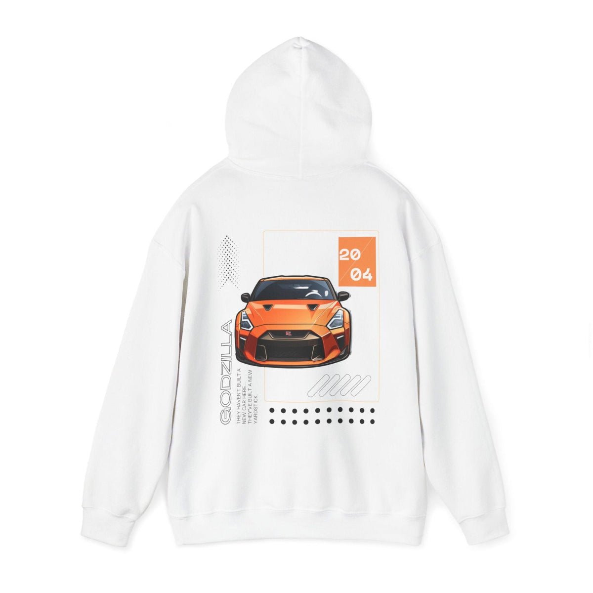 Orange Nissan R35 GTR Hoodie | NGTR35 - UH002 - Petrosexuals