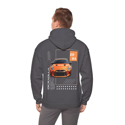 Orange Nissan R35 GTR Hoodie | NGTR35 - UH002 - Petrosexuals