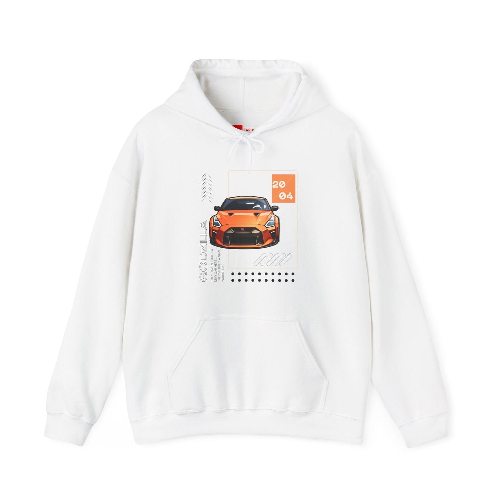 Orange Nissan R35 GTR Hoodie | NGTR35 - UH002 - Petrosexuals