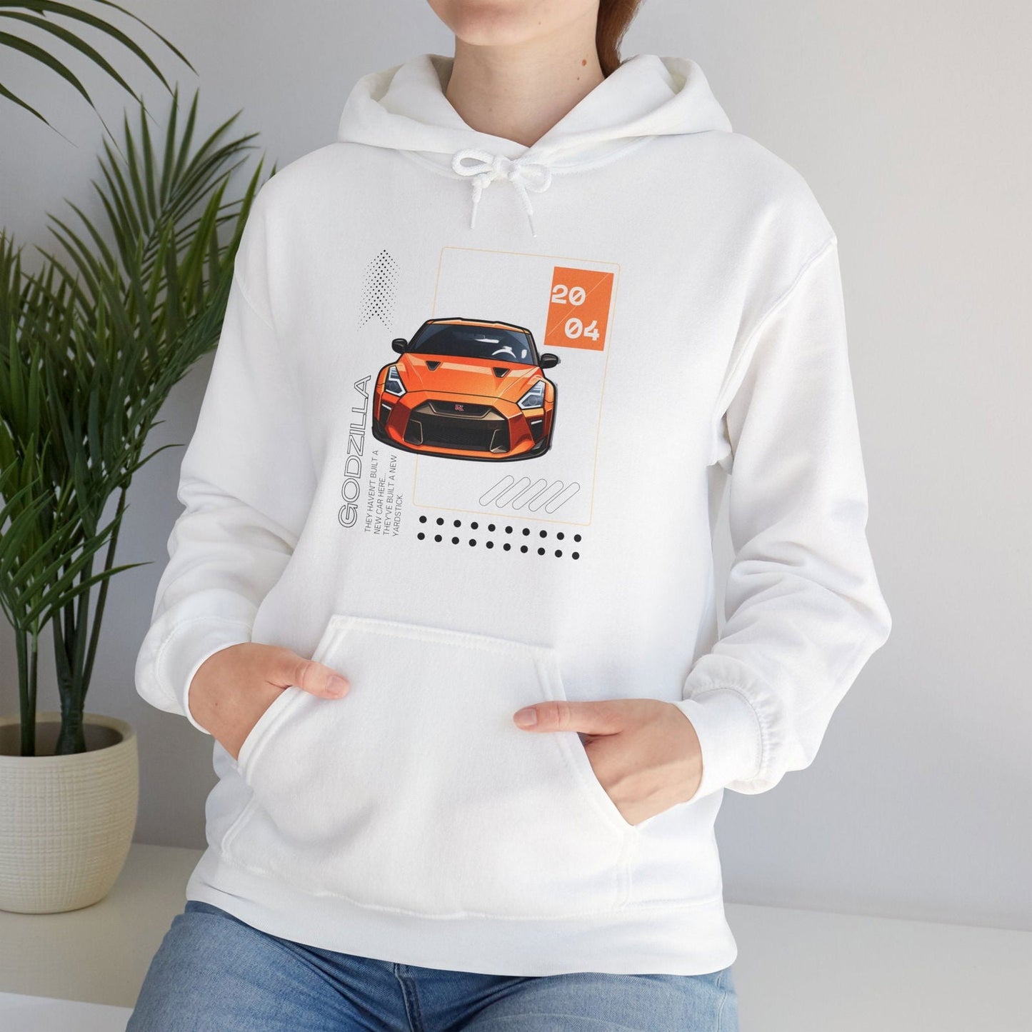 Orange Nissan R35 GTR Hoodie | NGTR35 - UH002 - Petrosexuals