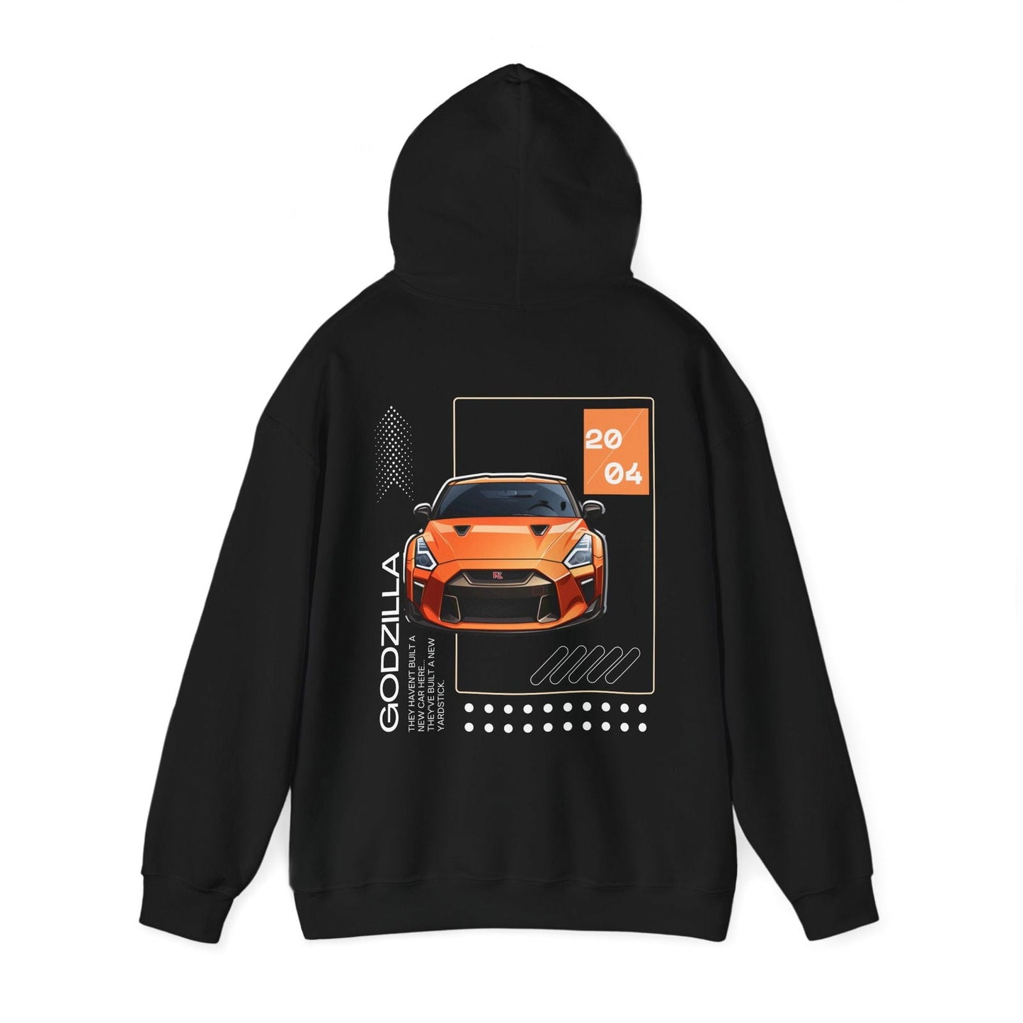 Orange Nissan R35 GTR Hoodie | NGTR35 - UH002 - Petrosexuals