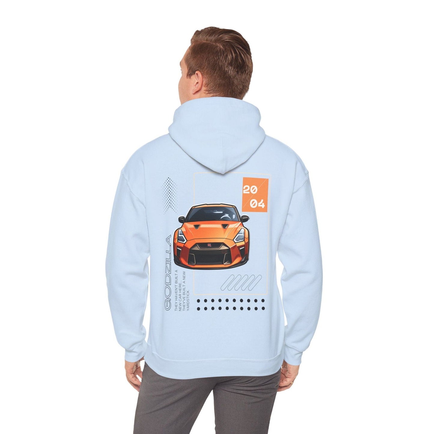 Orange Nissan R35 GTR Hoodie | NGTR35 - UH002 - Petrosexuals