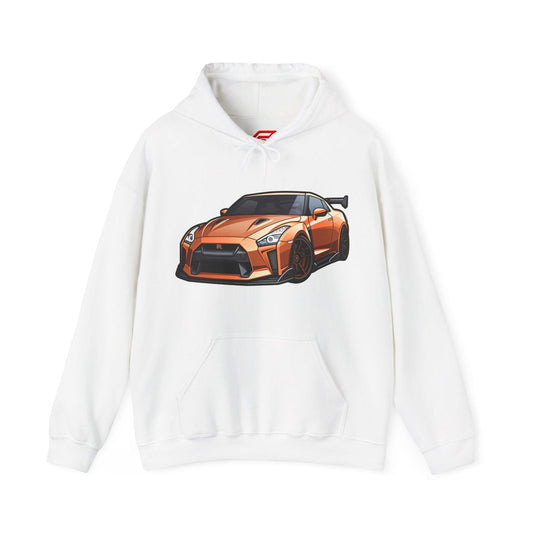 Orange Nissan R35 GTR Hoodie | NGTR35 - UH004 - Petrosexuals