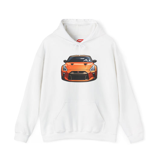 Orange Nissan R35 GTR Hoodie | NGTR35 - UH008 - Petrosexuals