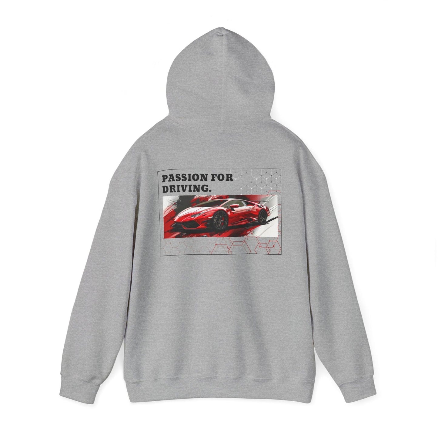 Red Lamborghini Huracan Hooded Sweatshirt | LH - UH001 - Petrosexuals