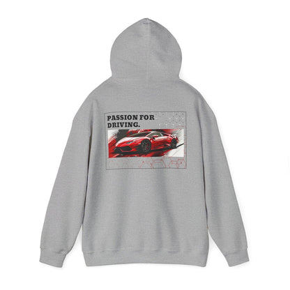 Red Lamborghini Huracan Hooded Sweatshirt | LH - UH001 - Petrosexuals