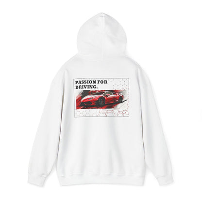 Red Lamborghini Huracan Hooded Sweatshirt | LH - UH001 - Petrosexuals