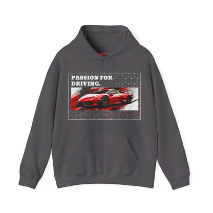 Red Lamborghini Huracan Hooded Sweatshirt | LH - UH001 - Petrosexuals